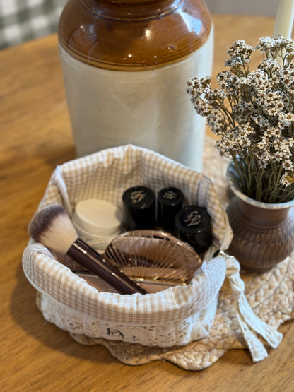Apsley | Quilted Cosmetic Bag